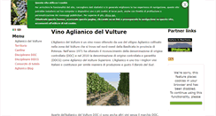 Desktop Screenshot of aglianicodelvulture.net